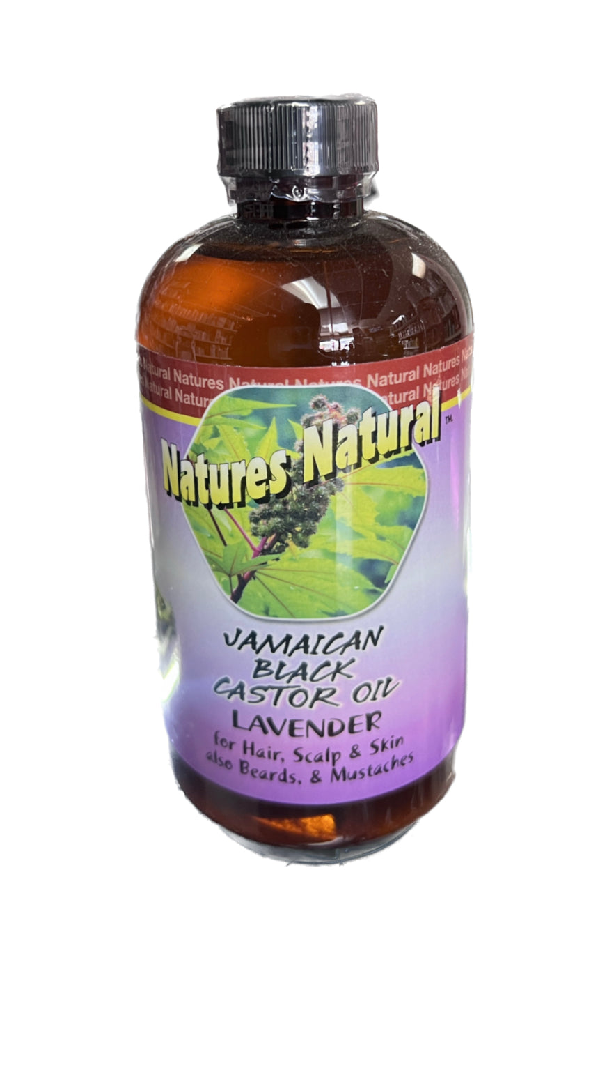 Natures Natural Jamaican Black Castor Oil Lavender