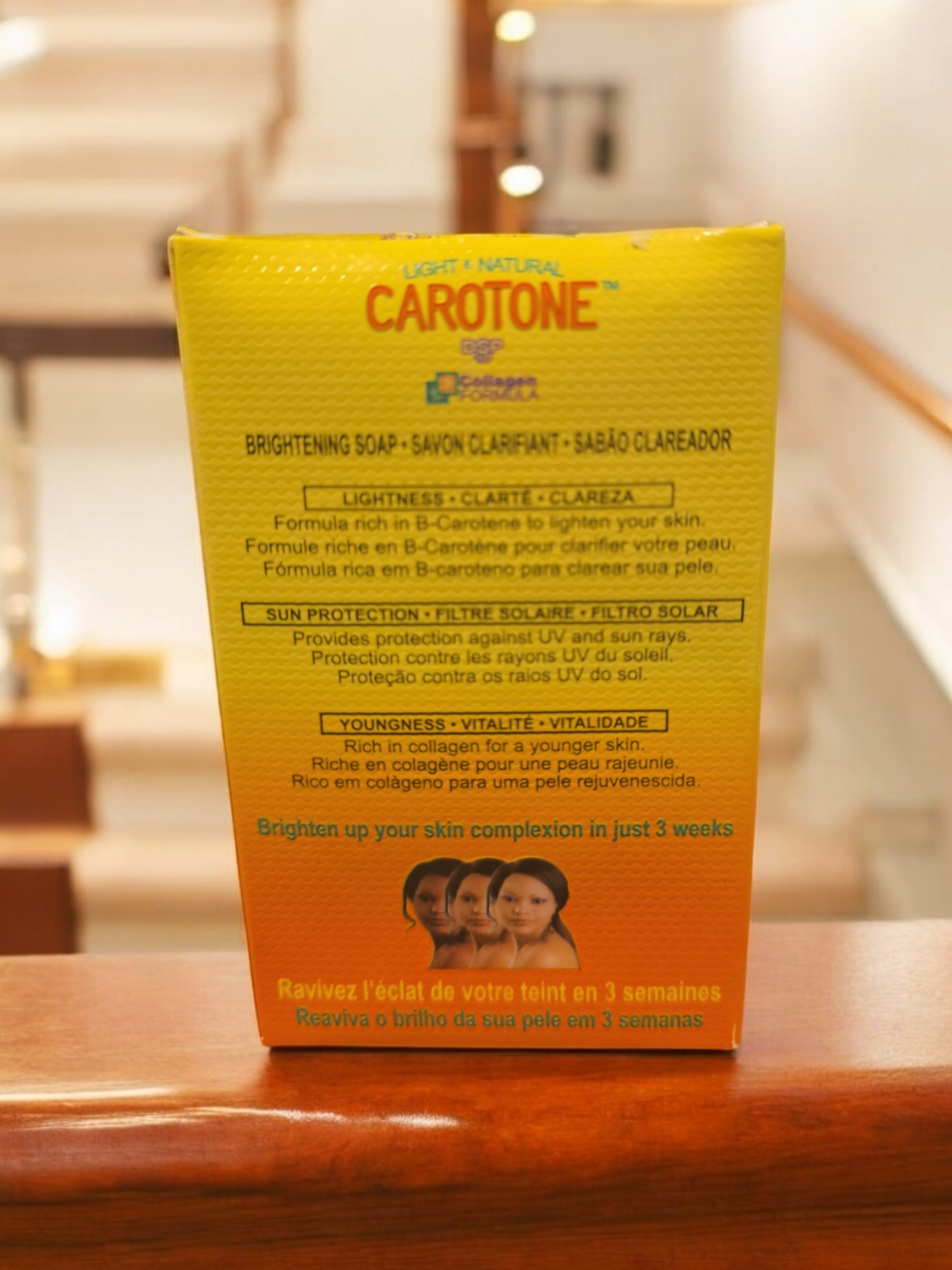 Carotone Brightening Bar Soap 6.7 oz