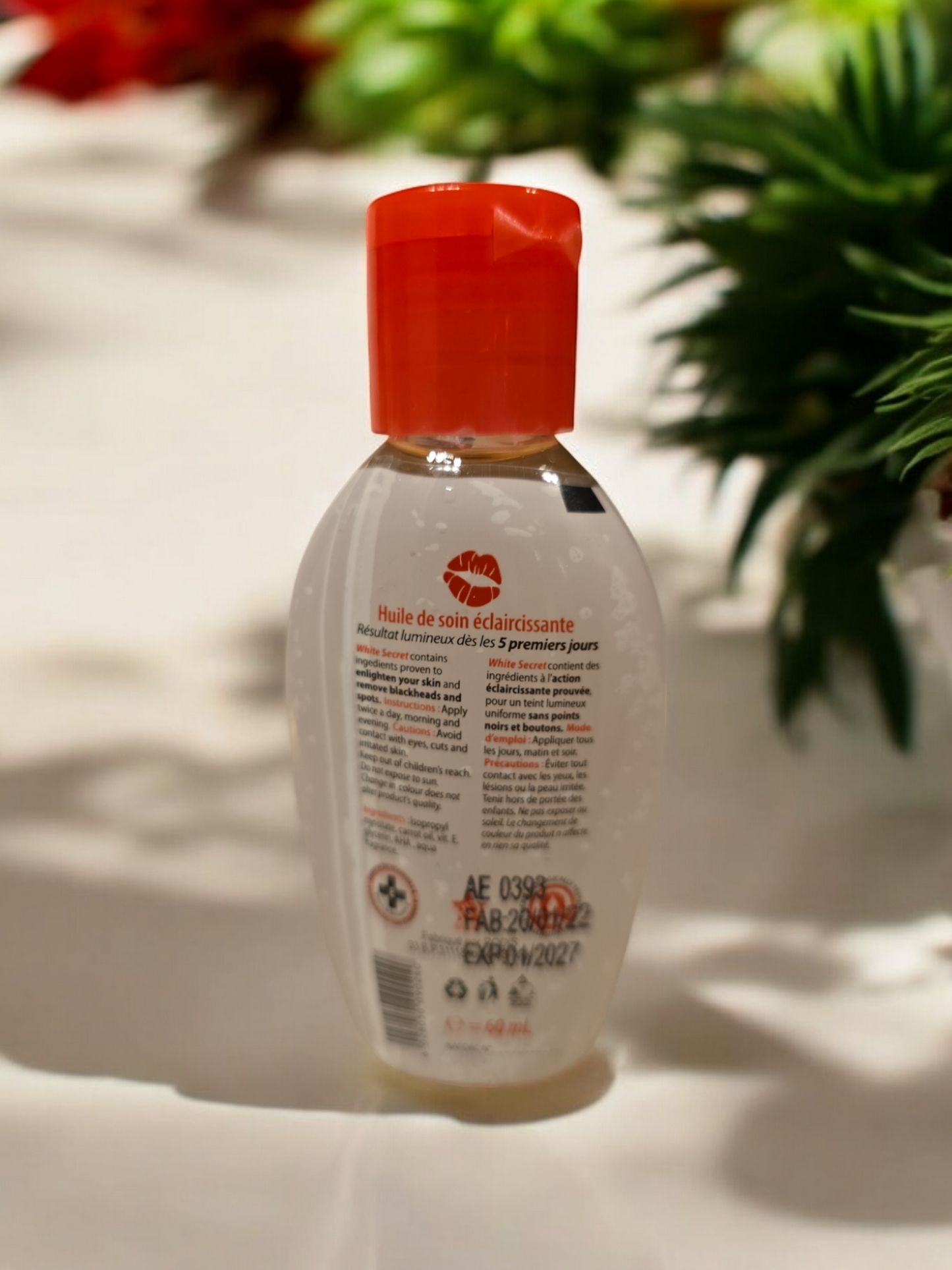 White Secret Lightening Body Oil 60 ml