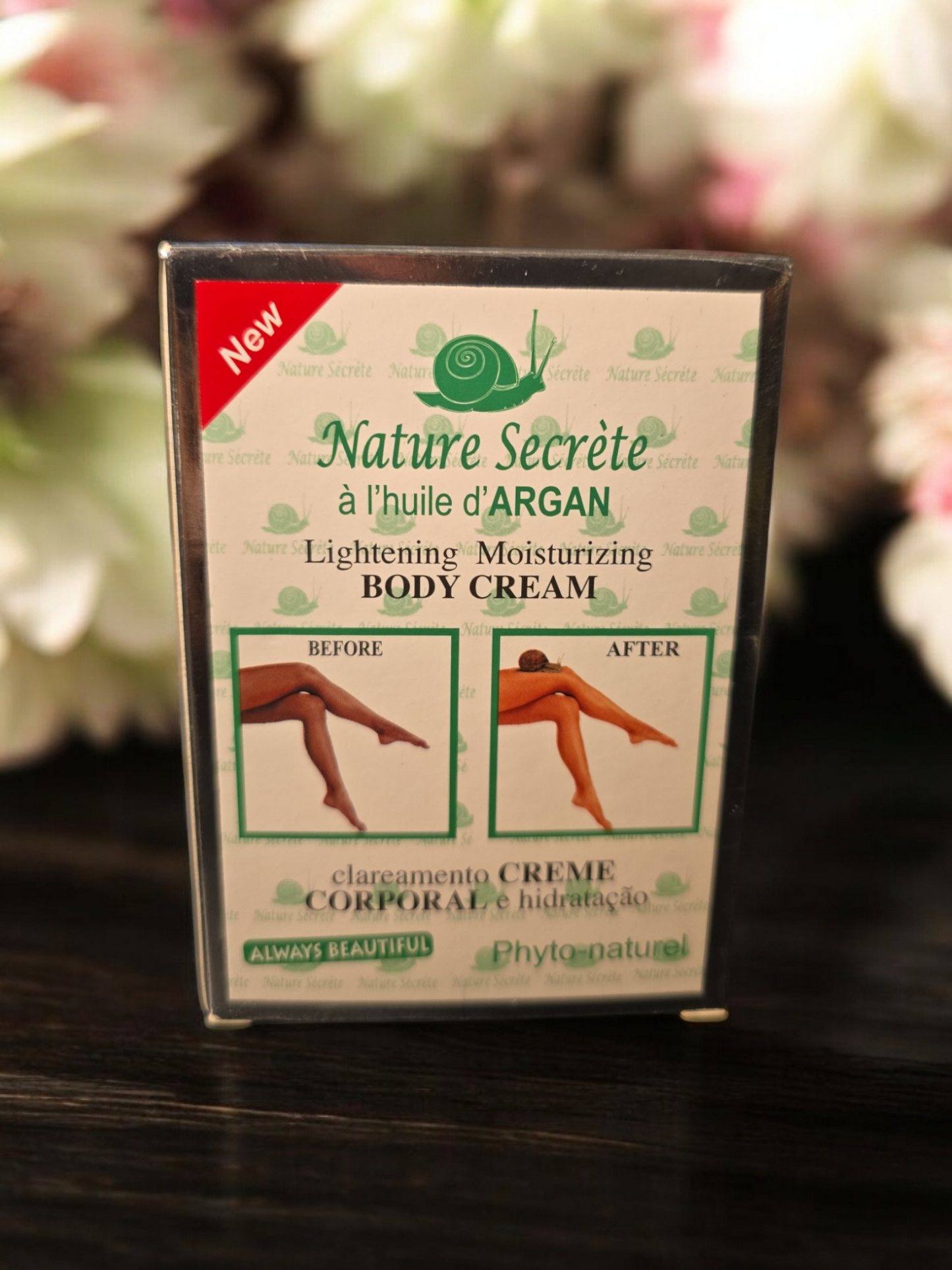 Nature Secréte Lightening Moisturizer Body Cream Jar 300g
