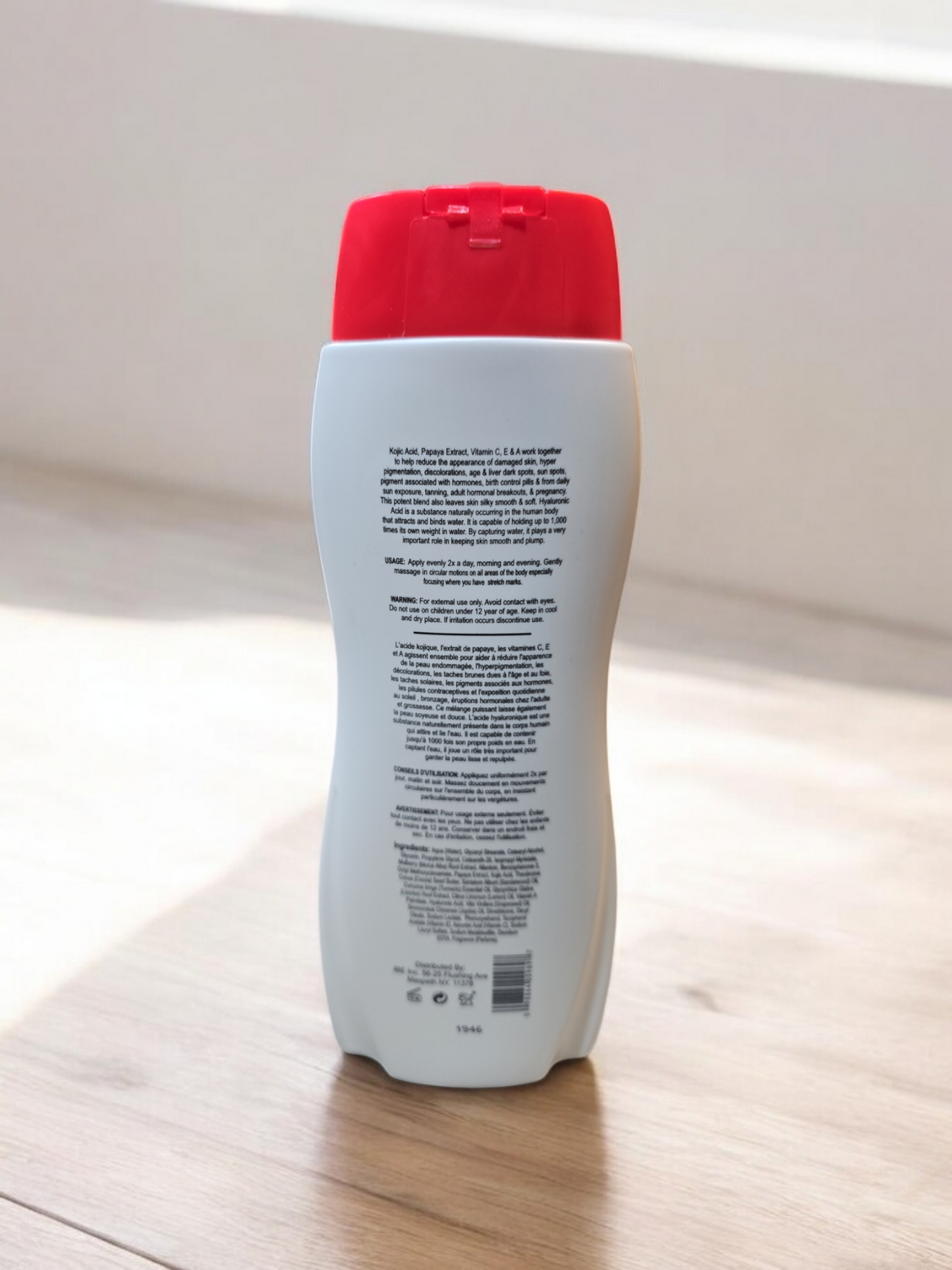 Clair White Kojic Papaya Skin Clarifying Lotion 500ml 16.8oz