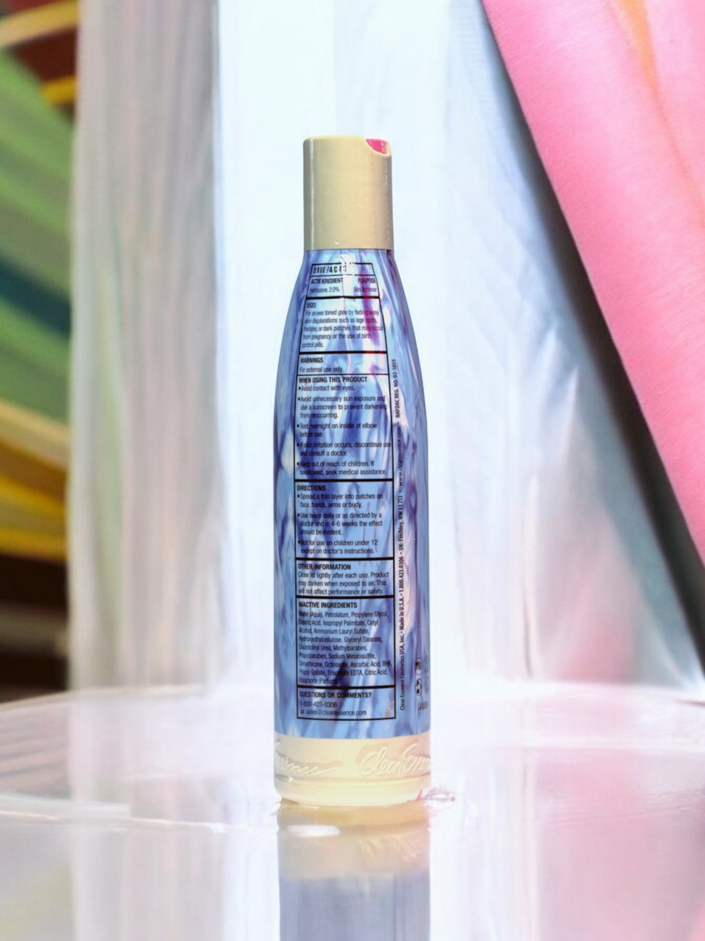 Clear Essence Platinum Skin Beautifying Milk (Maxi-Tone) 8 oz