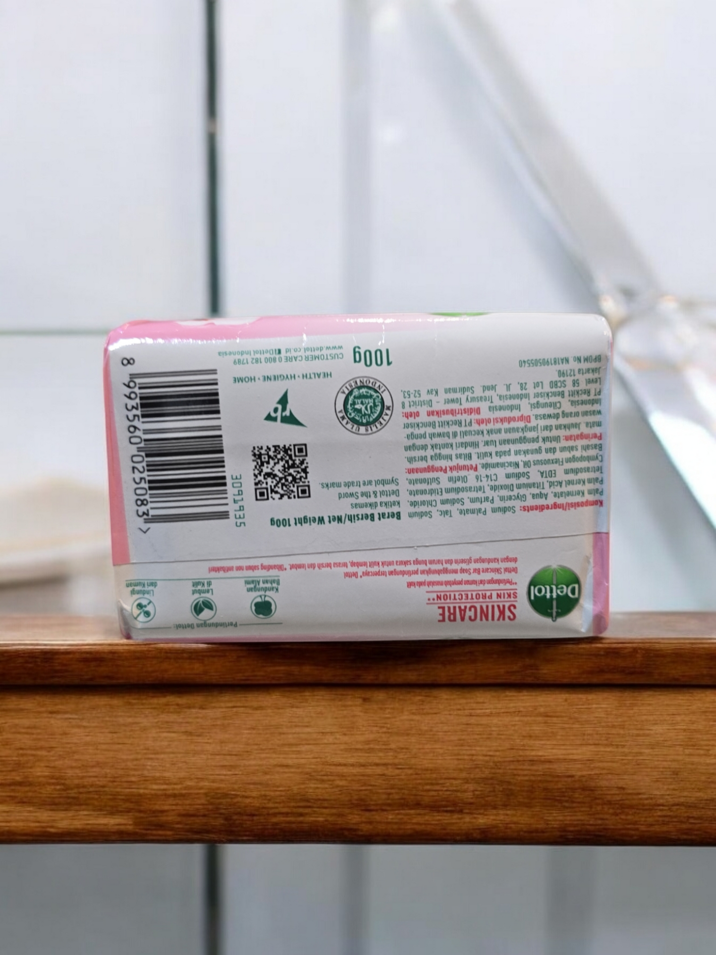 Dettol Skincare Antibacterial Bar Soap 3.5oz (100g)