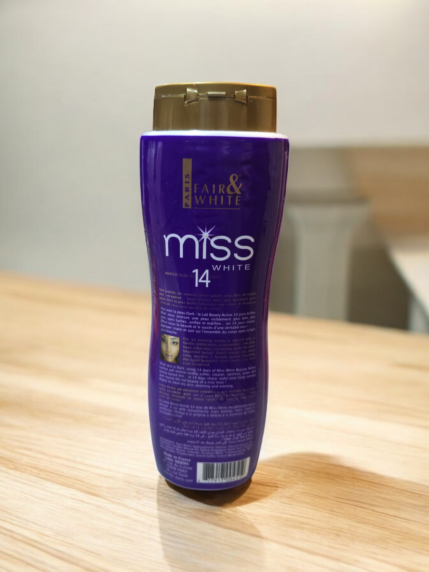 Fair and White Miss White Body Lightening Lotion 7 days 500ml