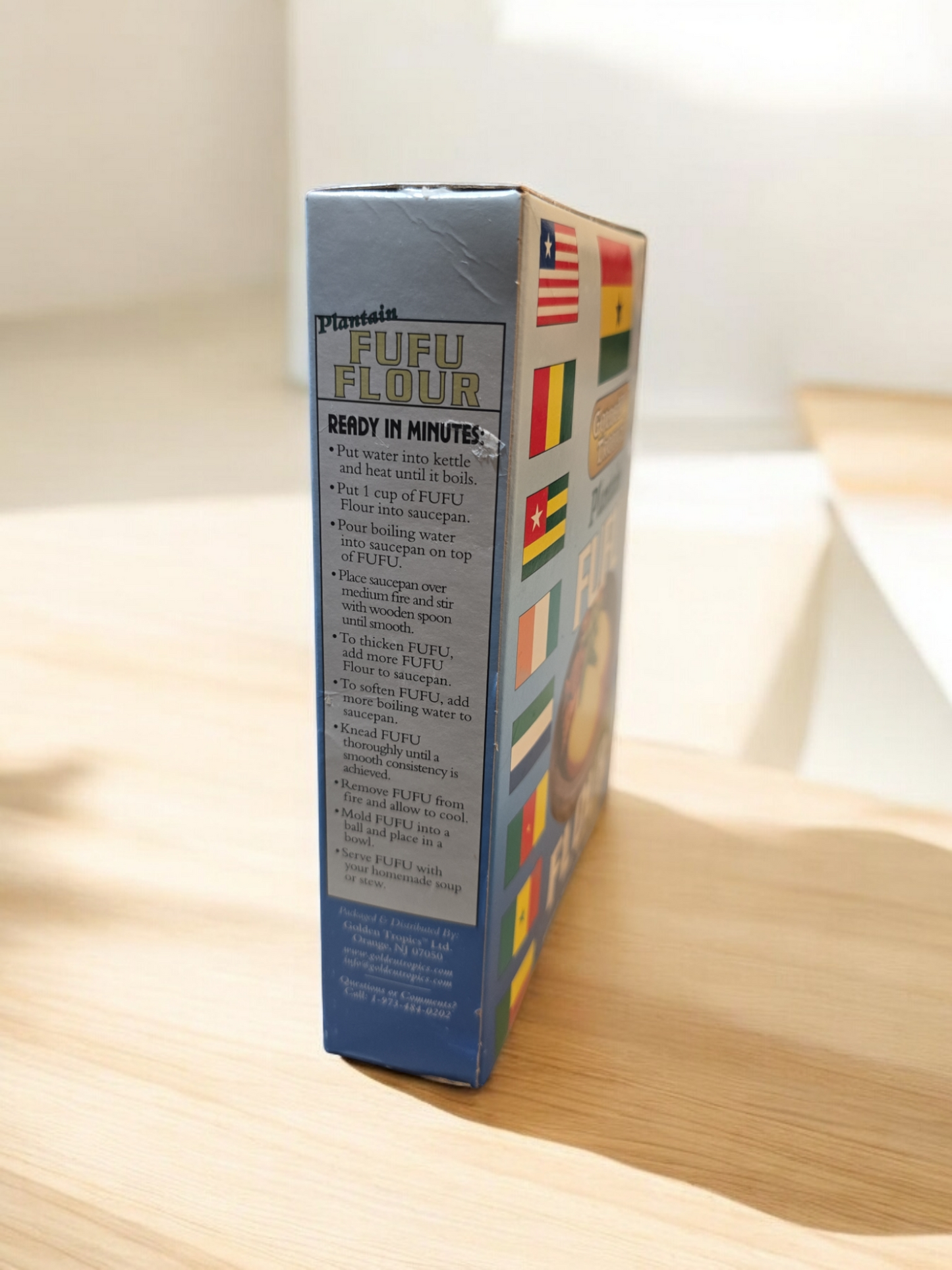 Golden Tropics Plantain Fufu 8 oz