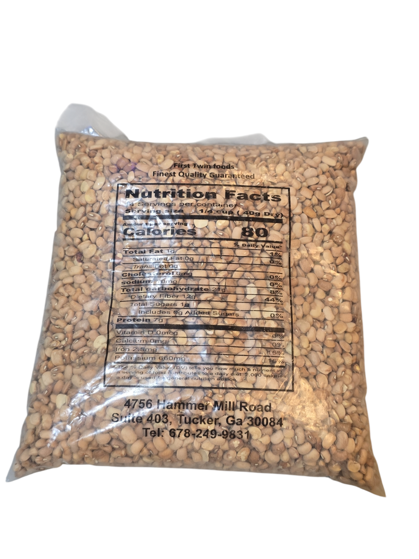 First Twins Honey Beans ( OLOYIN BEANS) 5 lbs