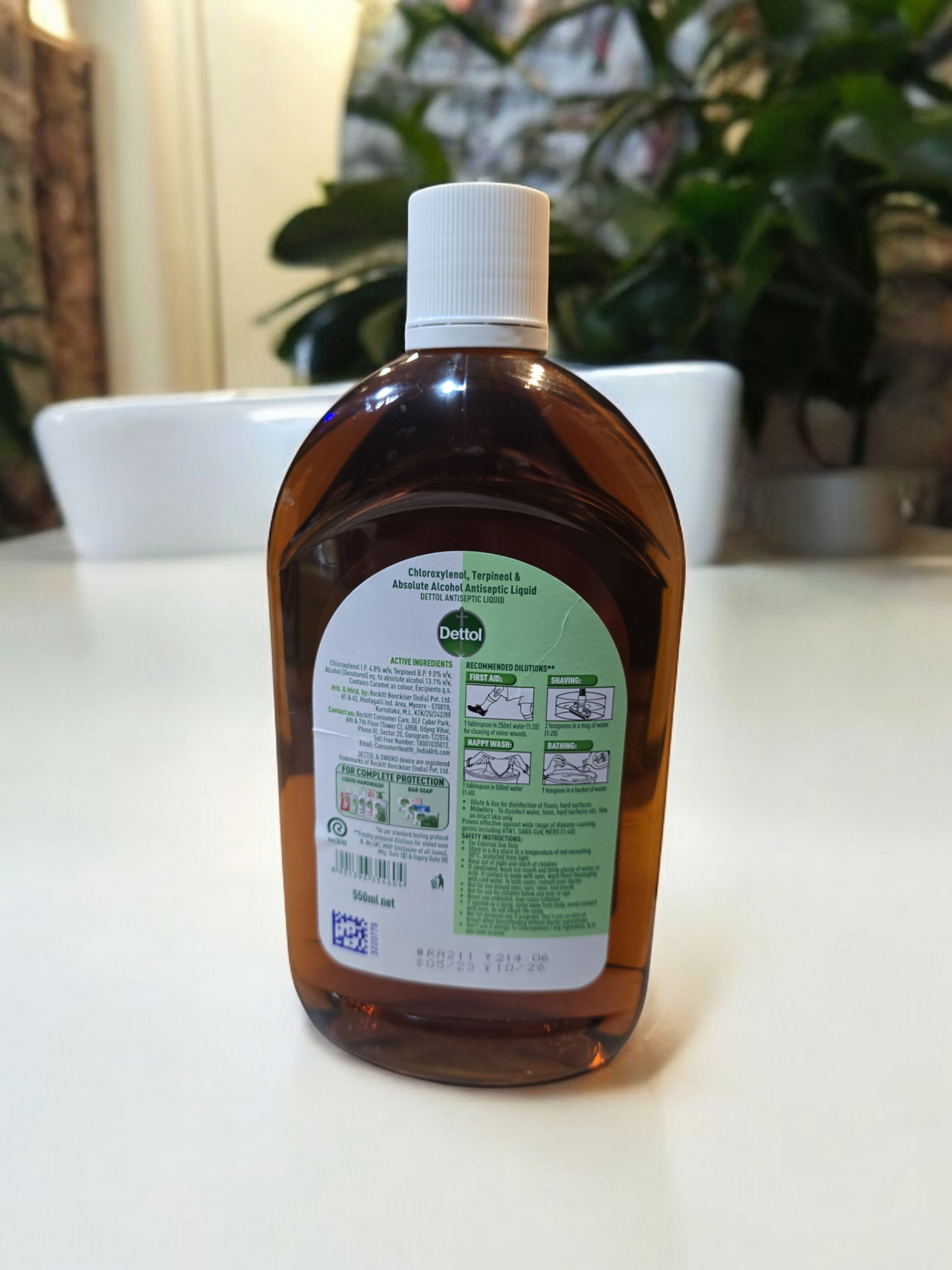 Dettol Antiseptic Liquid 550ml