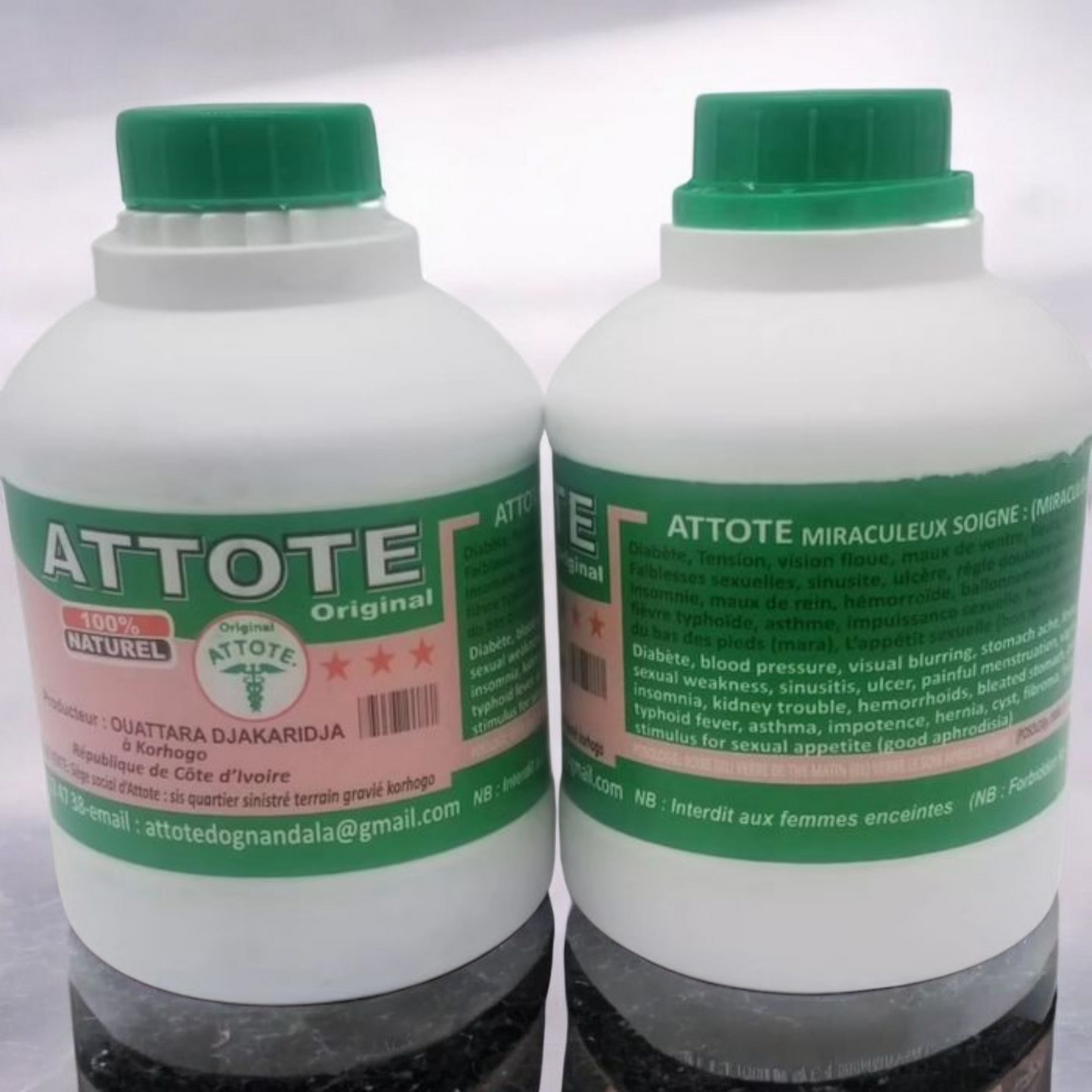 Attote Original Herbal Drink 16 fl oz
