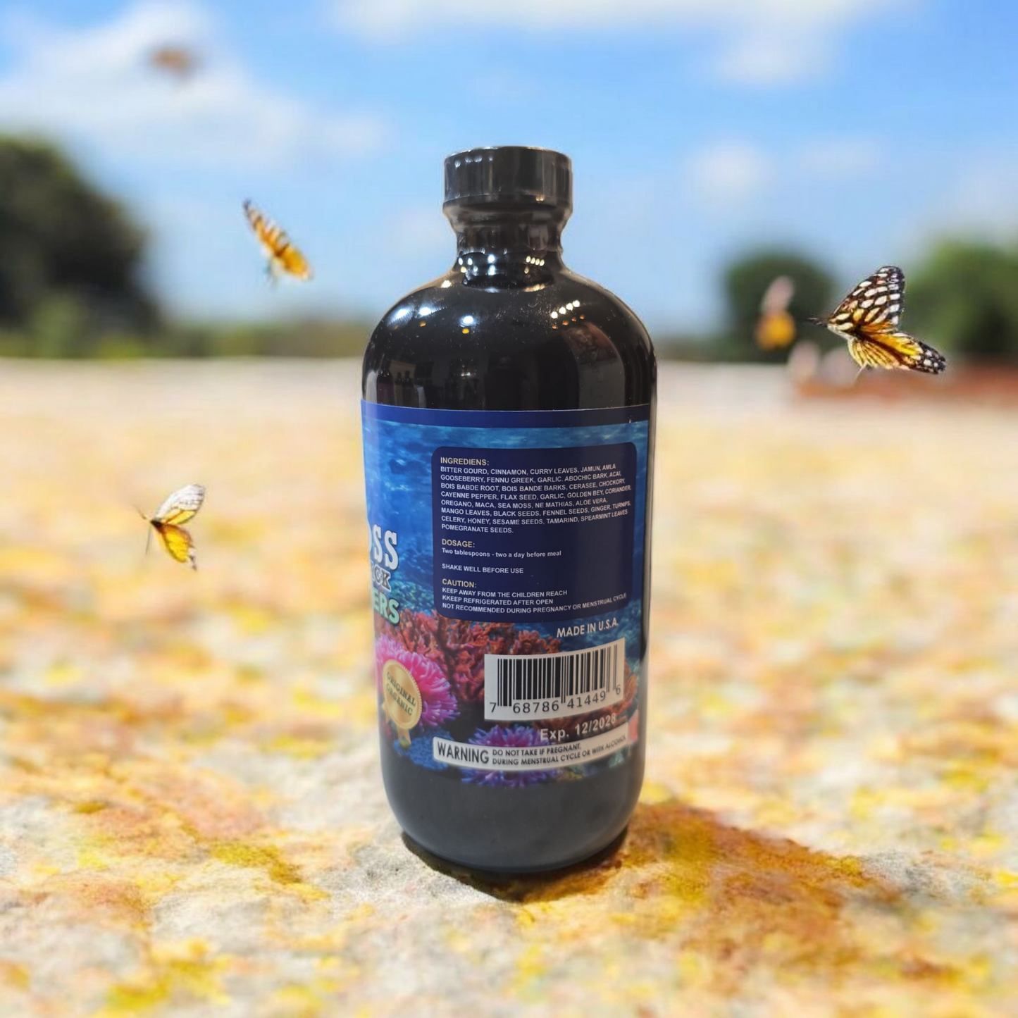 SEA MOSS BLADDERWRACK LIVING BITTERS 16oz