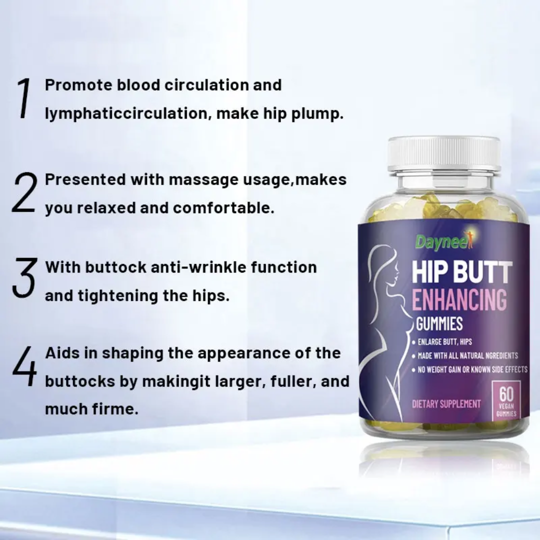 Hip Butt Enhancing Gummies 60 count