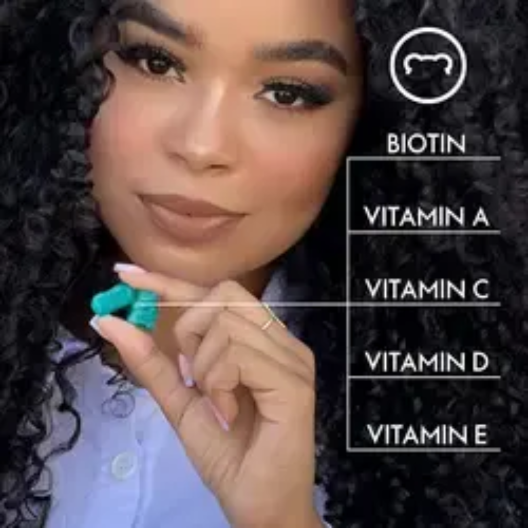BIOTIN COLLAGEN KERATIN GUMMIES FOR ( Hair,Nails,Skin ) 60 count