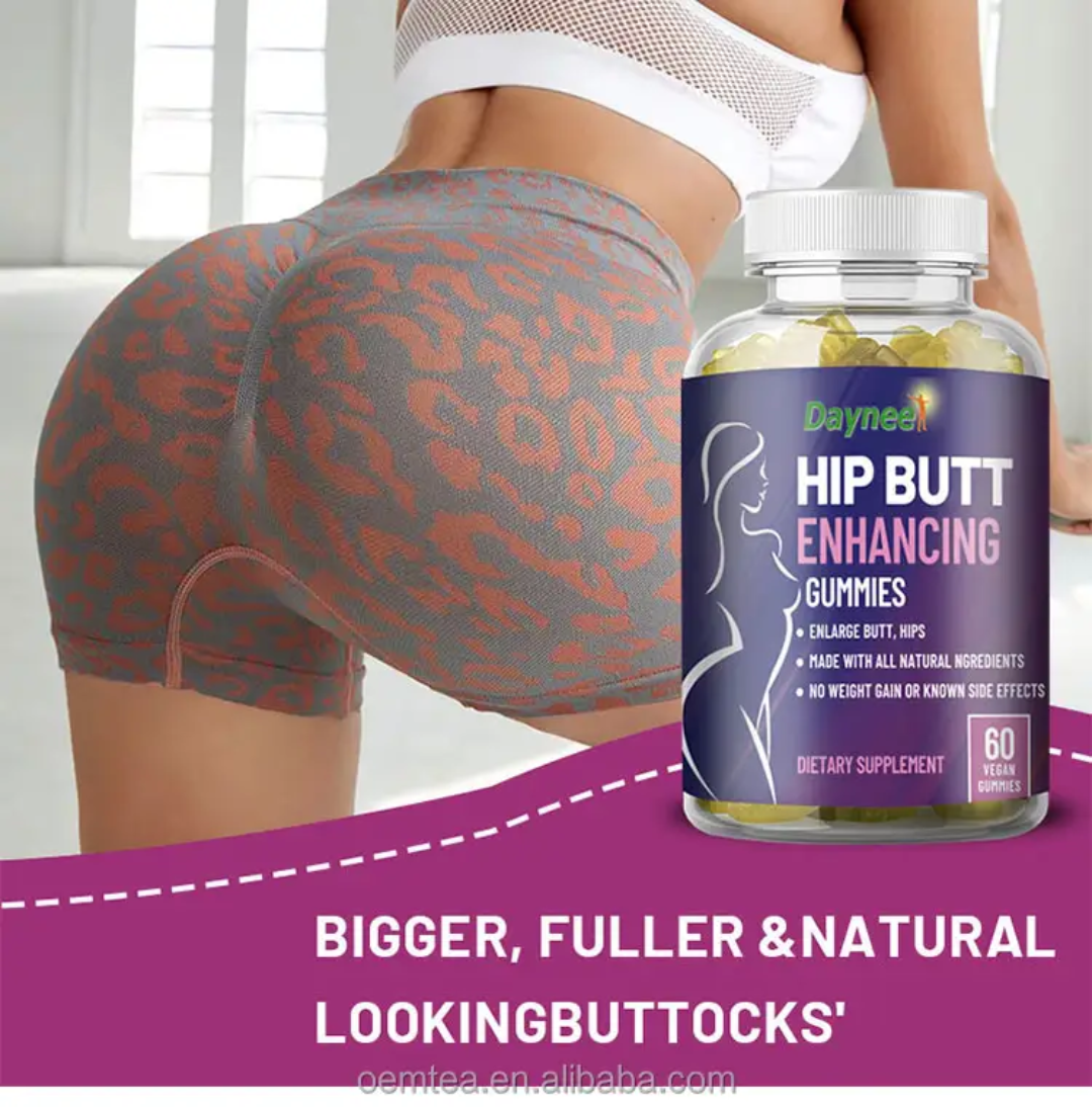 Hip Butt Enhancing Gummies 60 count