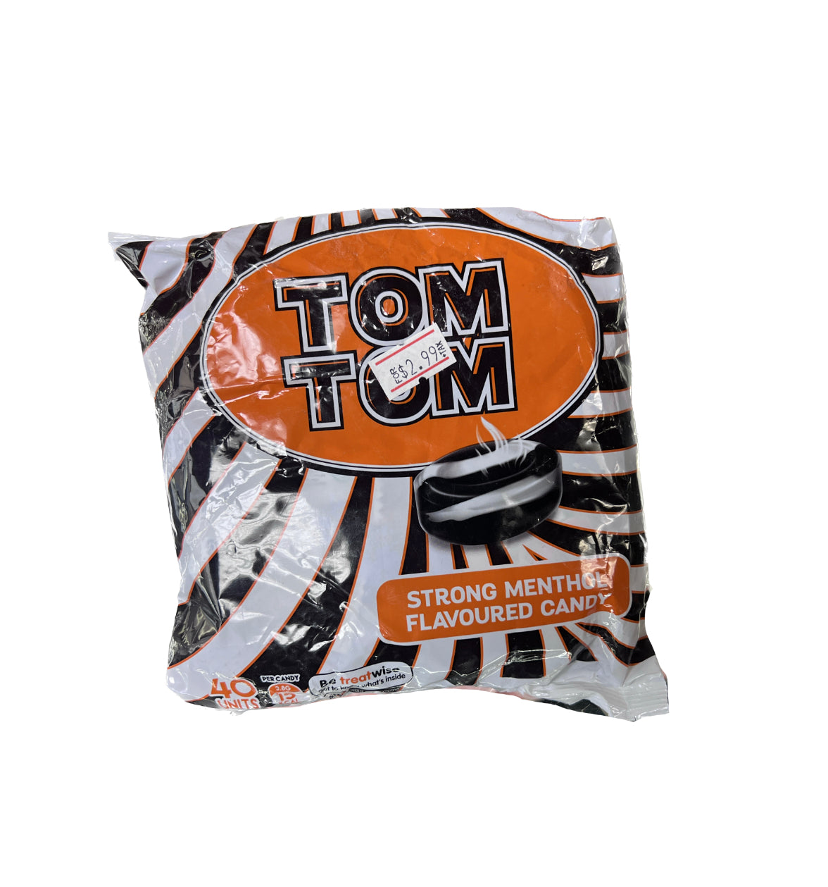 Tom Tom Strong Menthol Flavored Candy