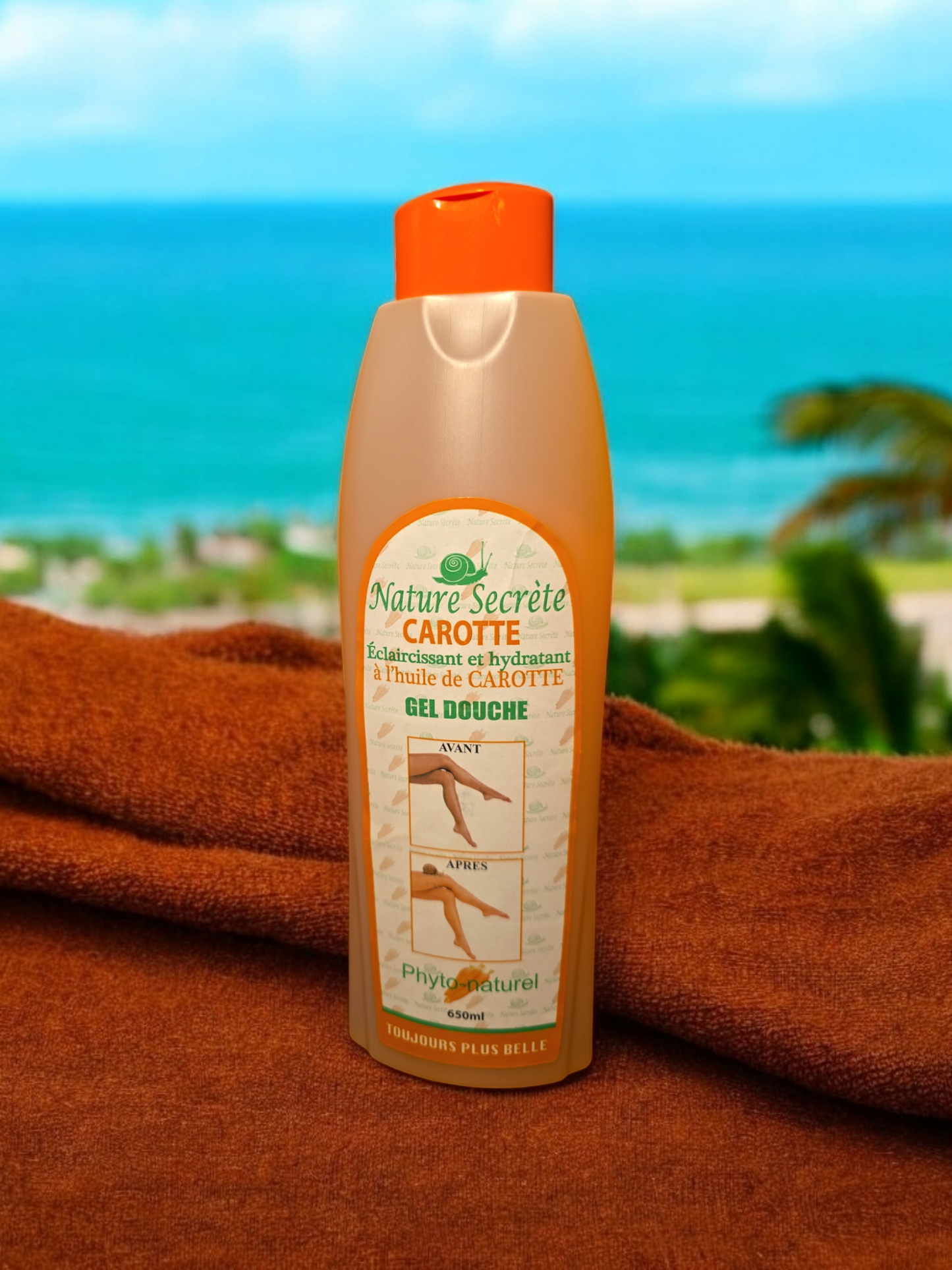 Nature Secréte Carrot Shower Gel 3 in 1 650ml