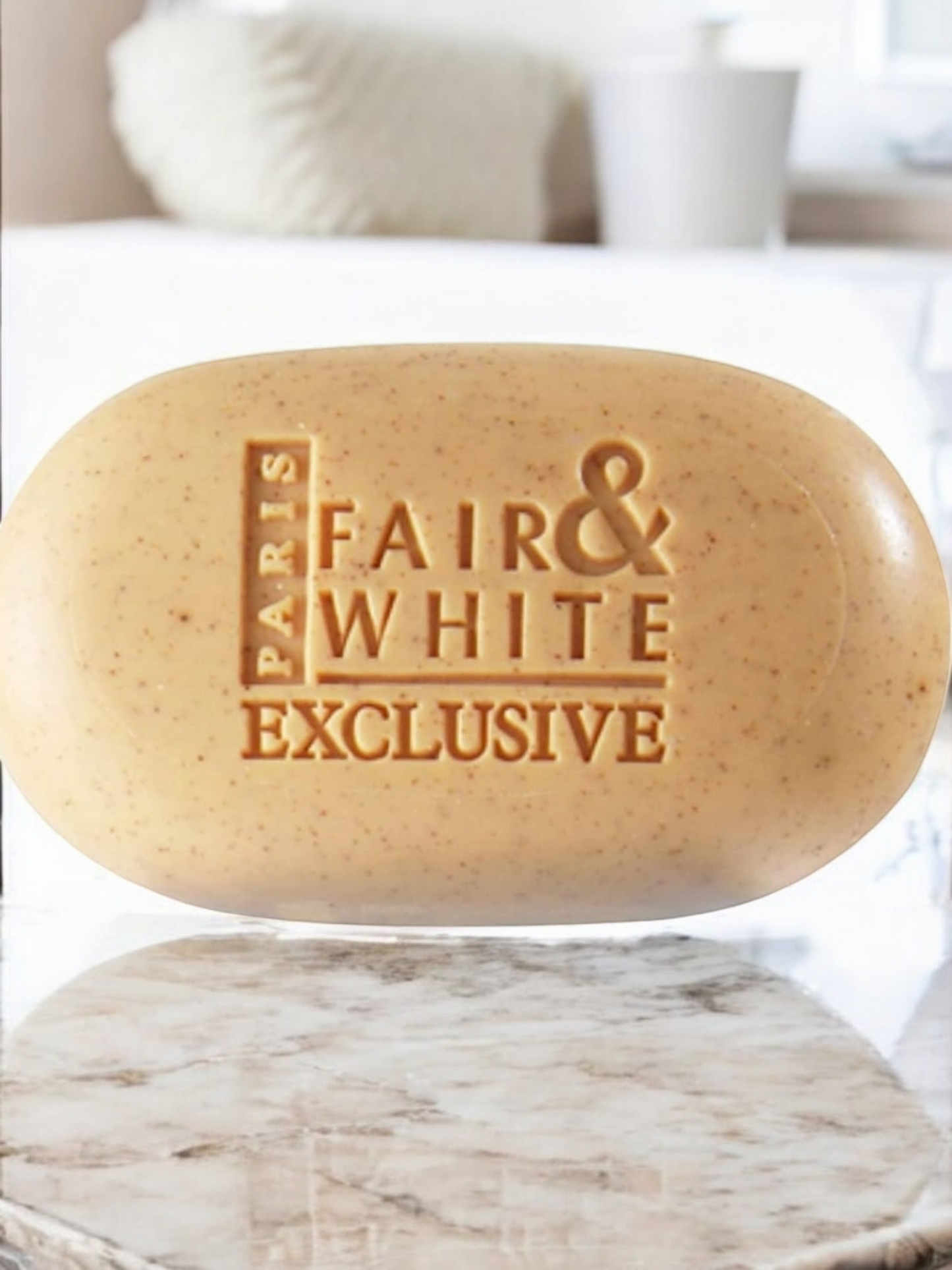 Fair & White Exclusive Exfoliating Soap with Pure Vitamin C 7 oz / 200 gr