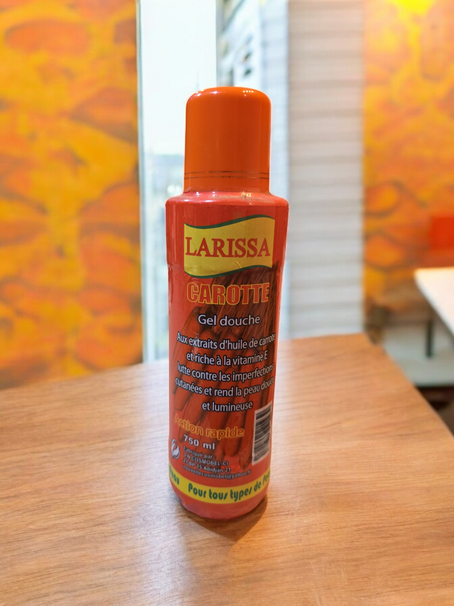 Larissa Carrot Shower Gel 750ml