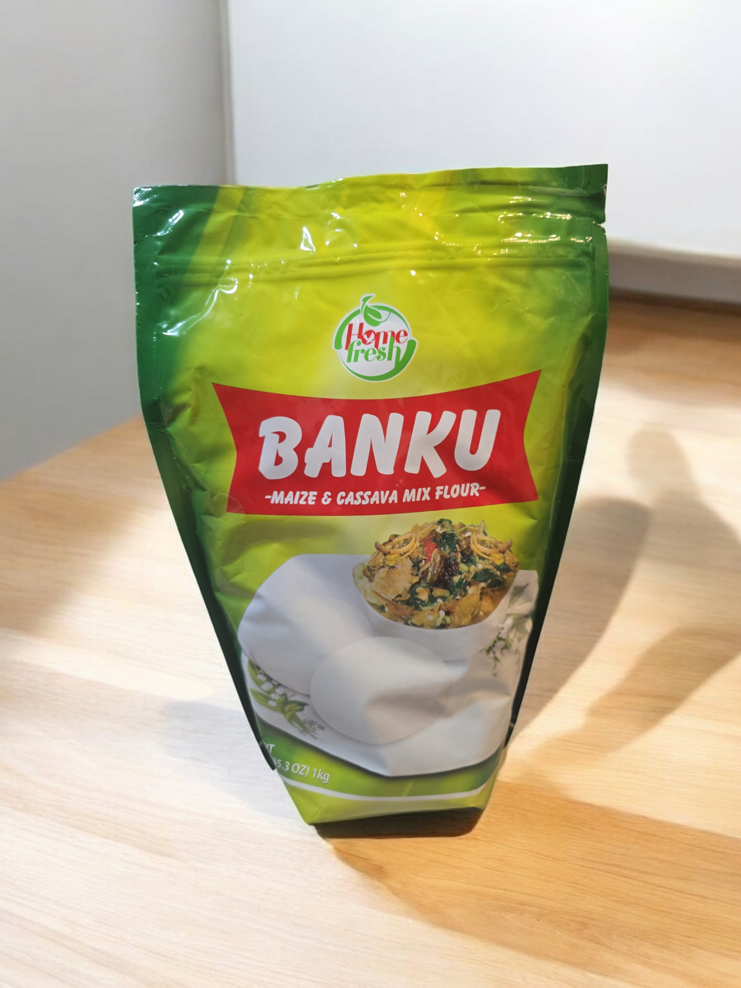 Homefresh Banku Mix Flour | Maize & Cassava 2.2lb