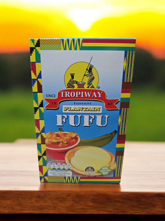 TROPIWAY Instant Plantain Fufu 1.5 lbs