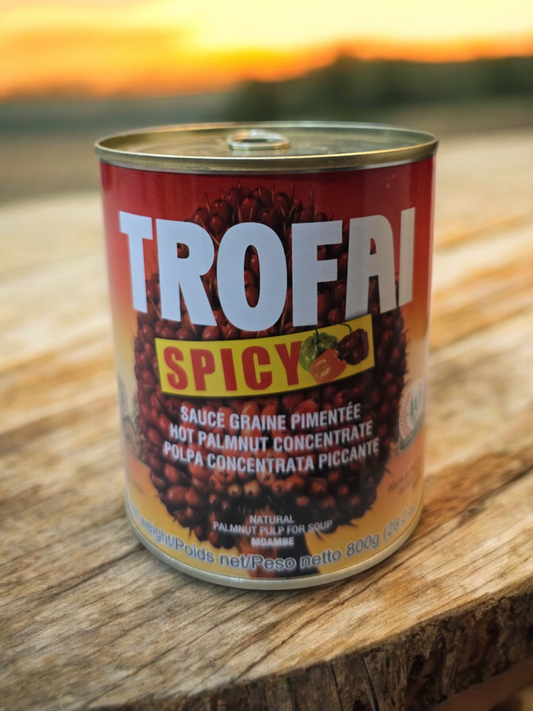 Trofai Spicy Sauce Graine/ Hot Palmnut Concentrate 800g