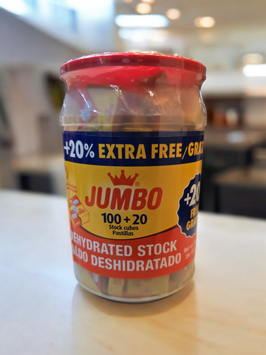 JUMBO DEHYDRATED STOCK CUBES 100 + 20 2 lb ( 10 oz )