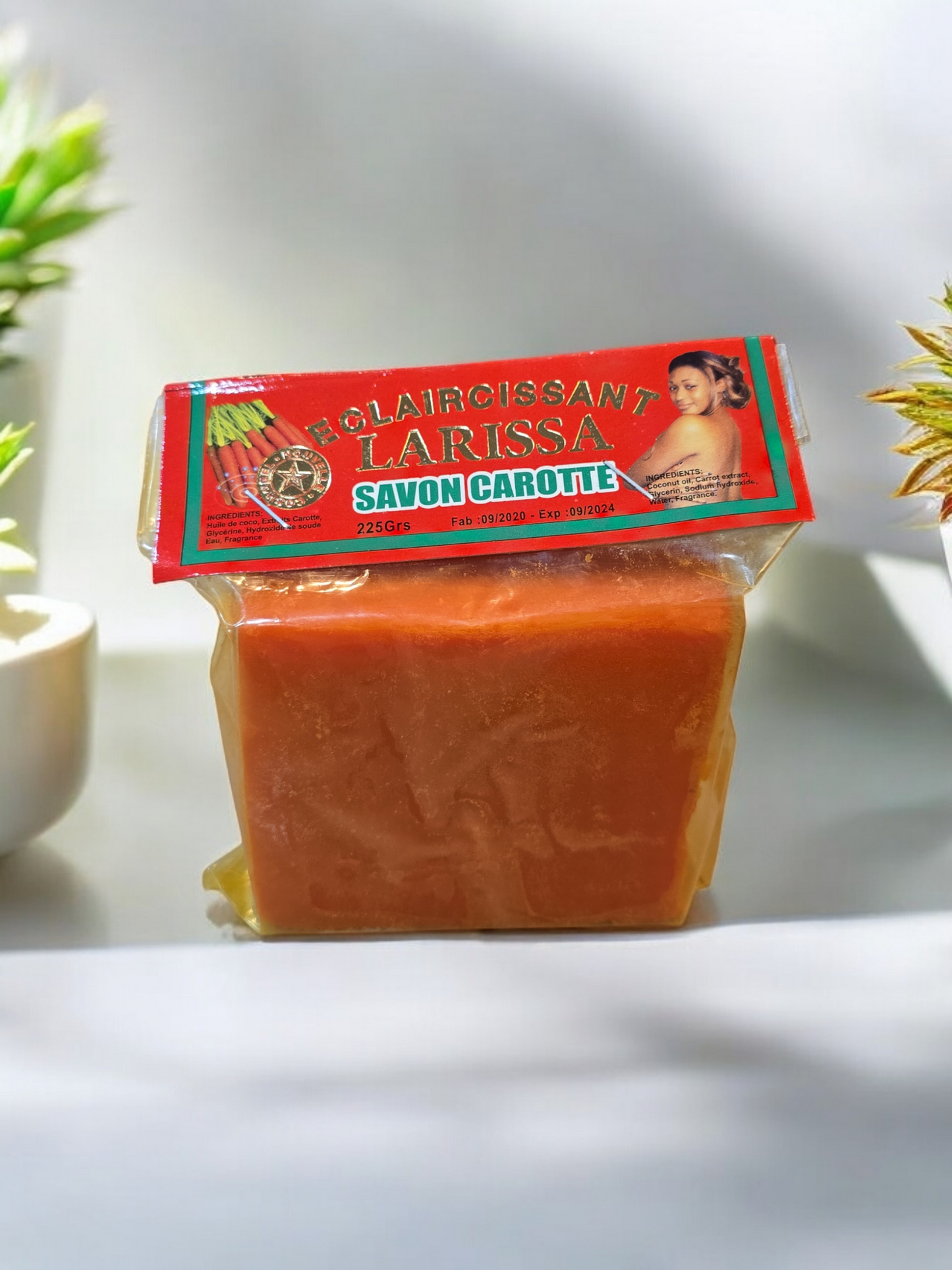 LARISSA CARROT BAR SOAP 225G