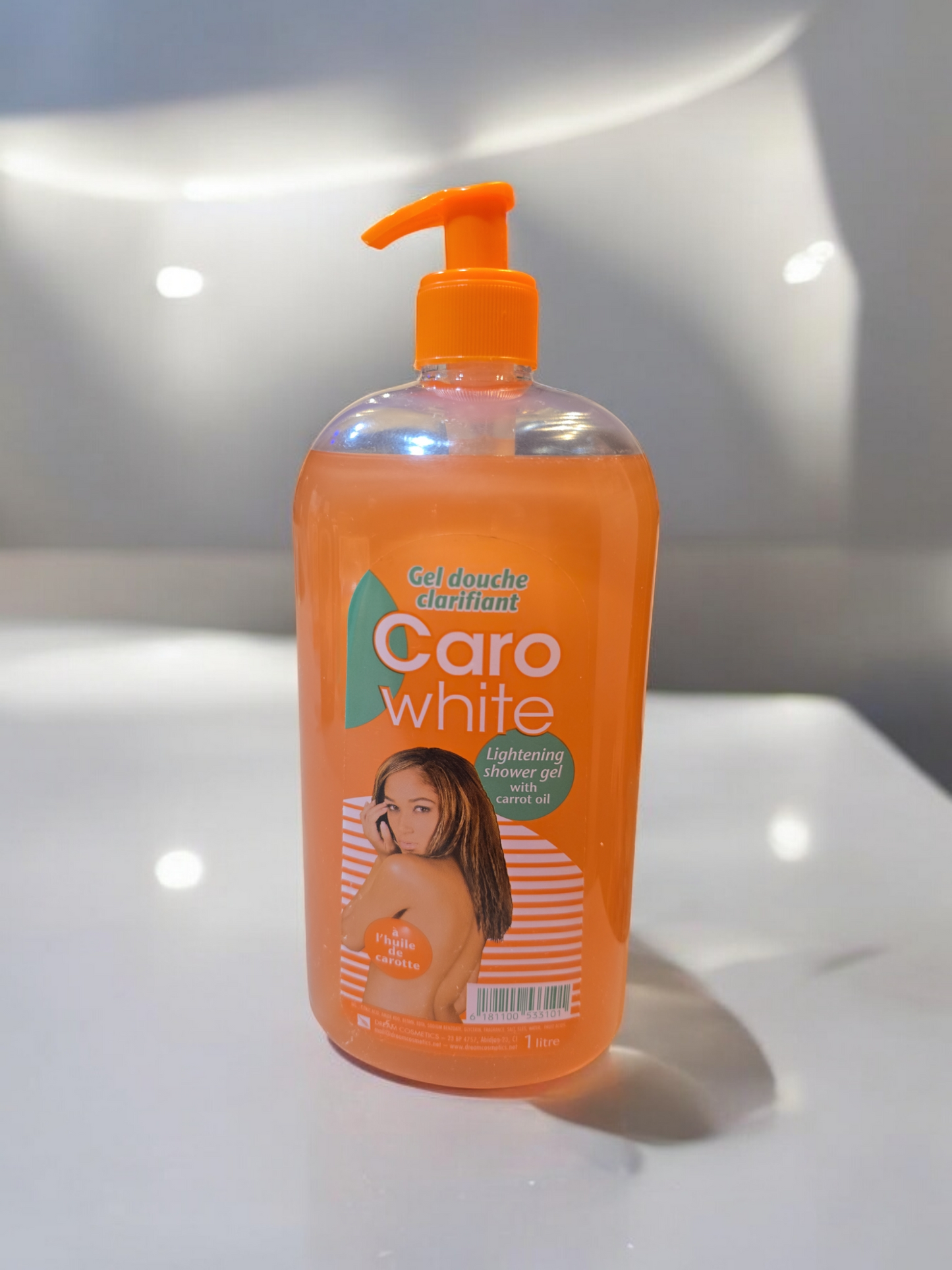Caro White Lightening Shower Gel With Carrot Oil 1 litre
