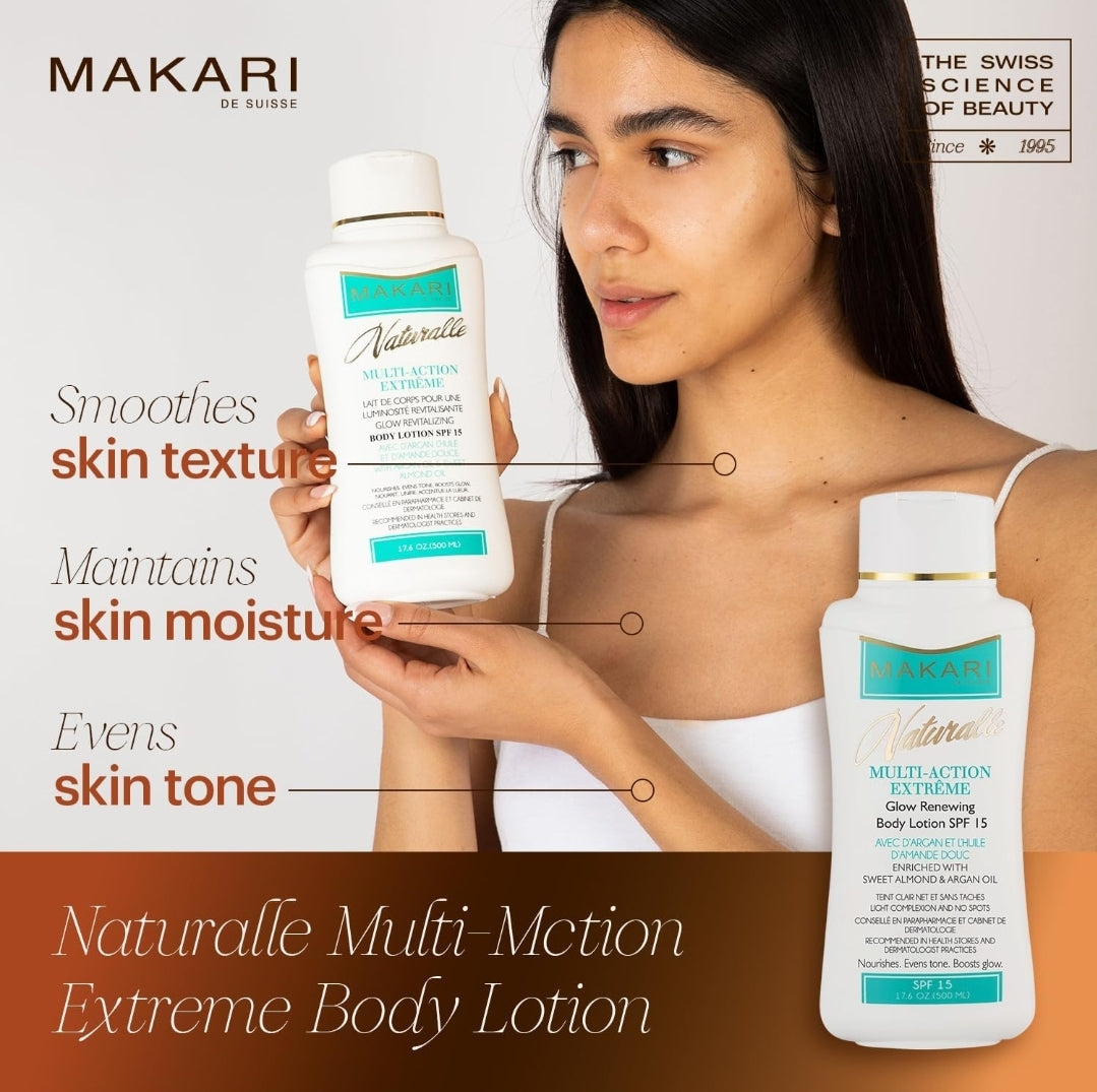 Makari Naturalle Multi-Action Extreme Glow Renewing Body Lotion 17.6 oz