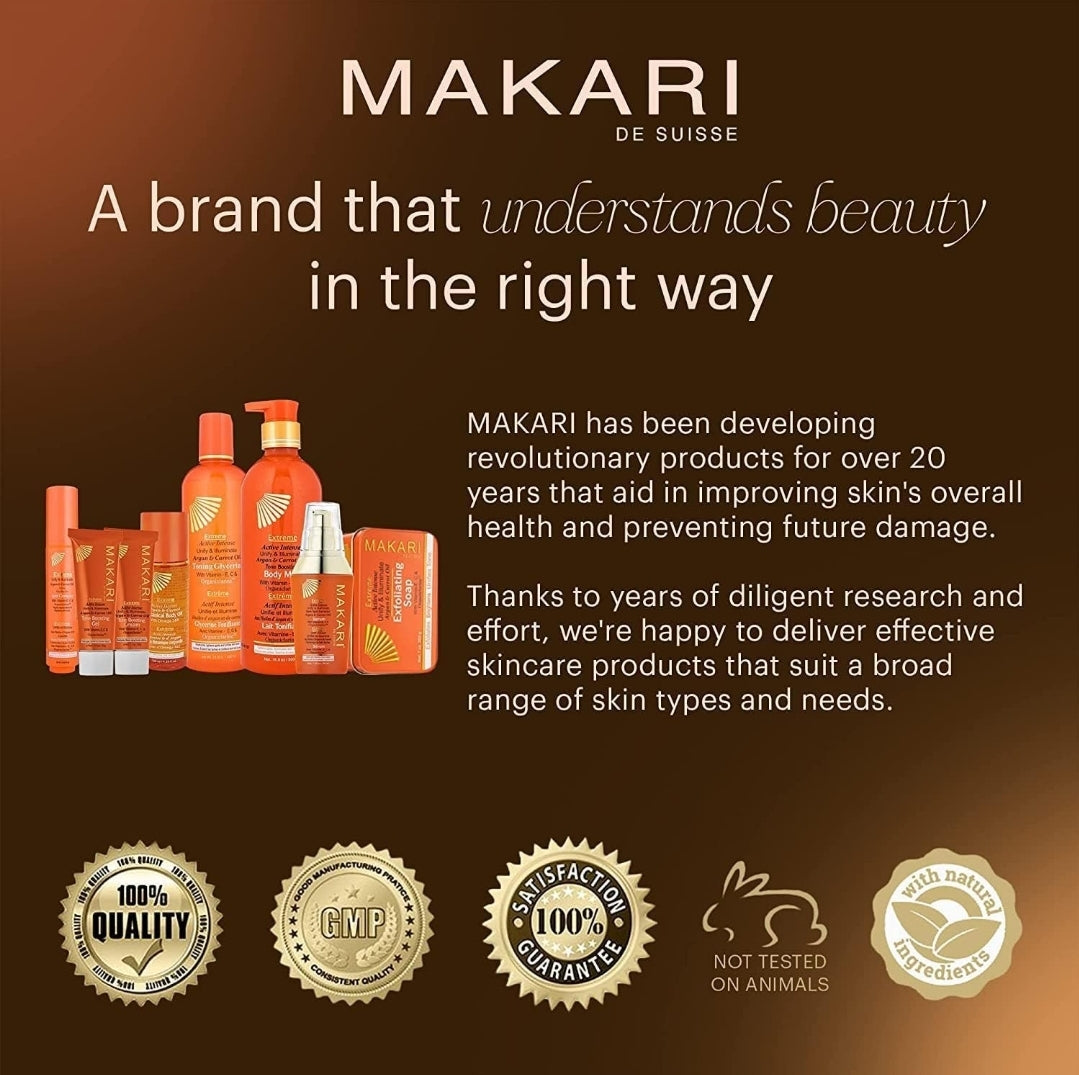 Makari Extreme Argan & Carrot Oil Tone Boosting Body Lotion 16.8 fl oz