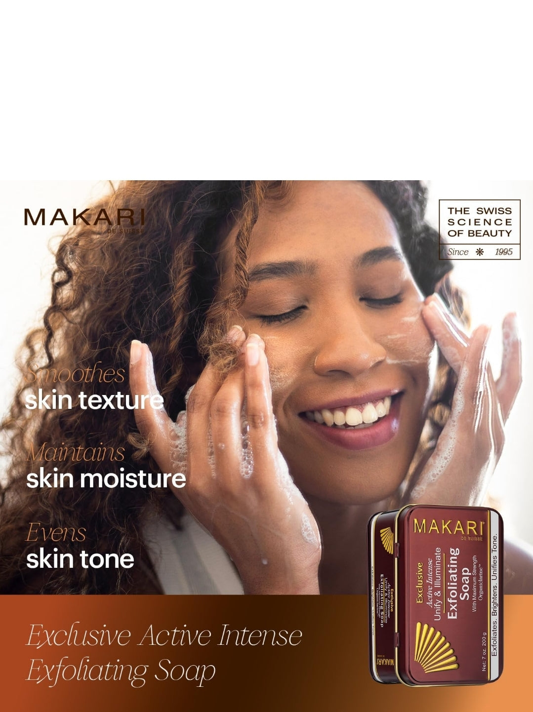 Makari Exclusive Active Intense Bar Soap 7 oz