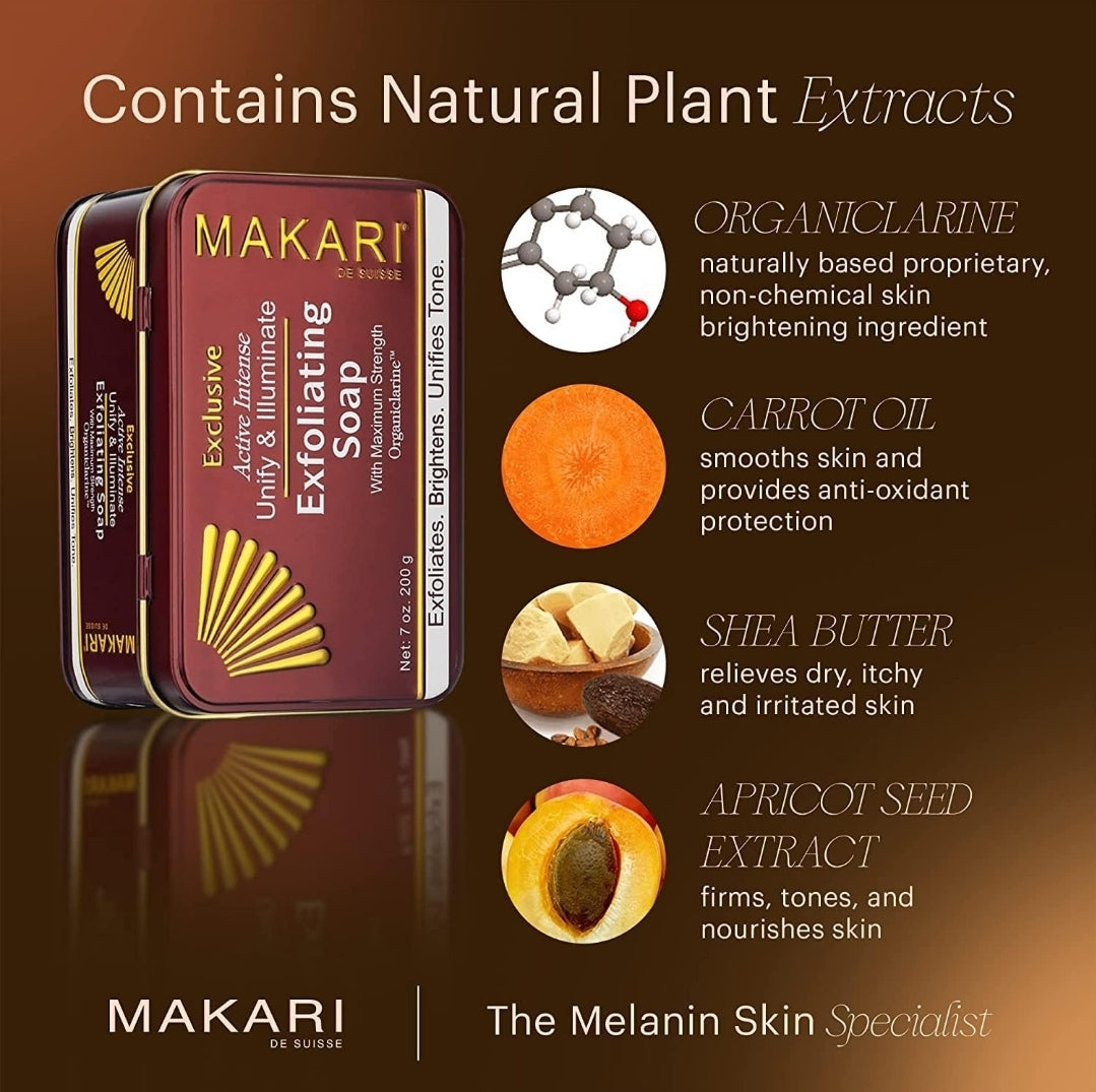 Makari Exclusive Active Intense Bar Soap 7 oz