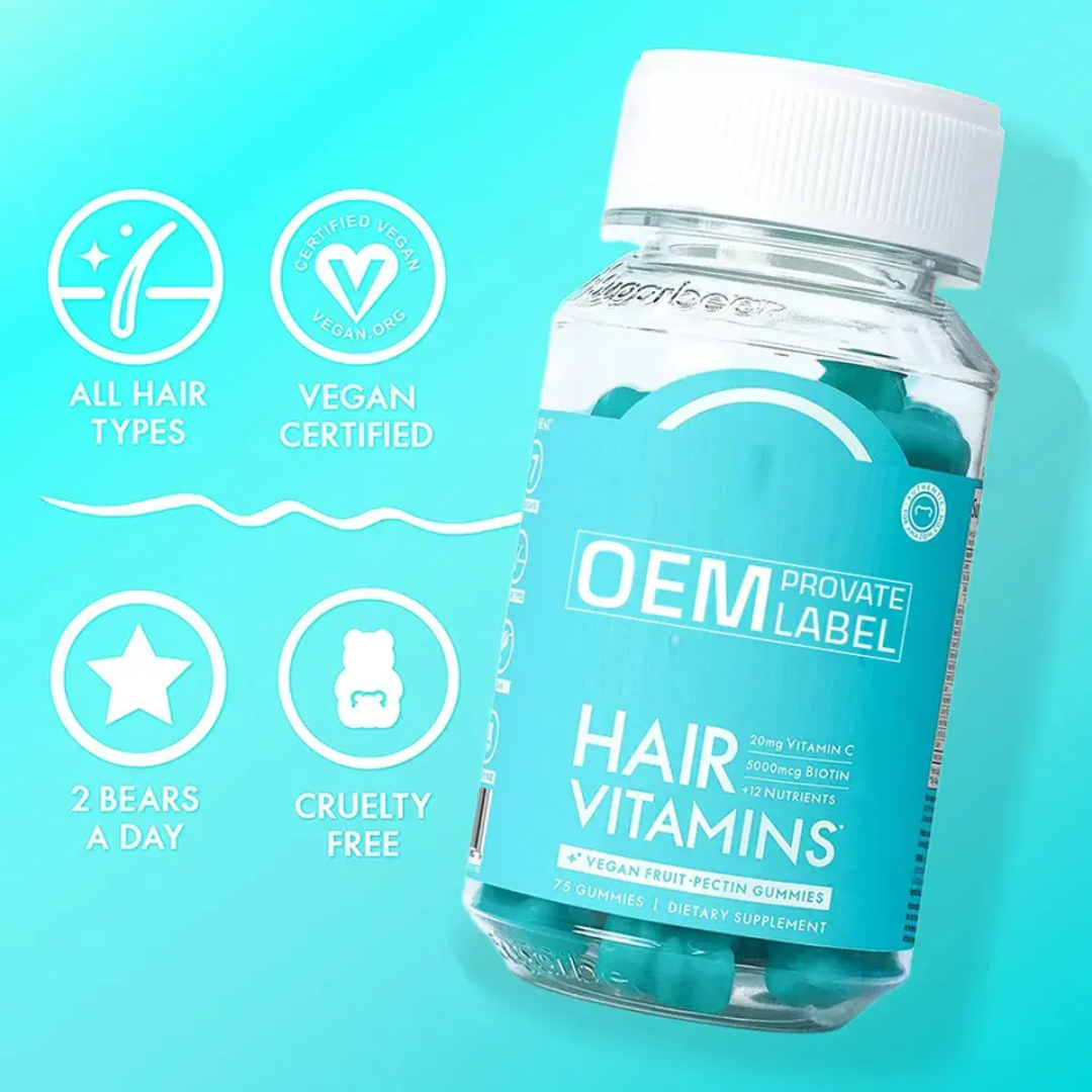 BIOTIN COLLAGEN KERATIN GUMMIES FOR ( Hair,Nails,Skin ) 60 count