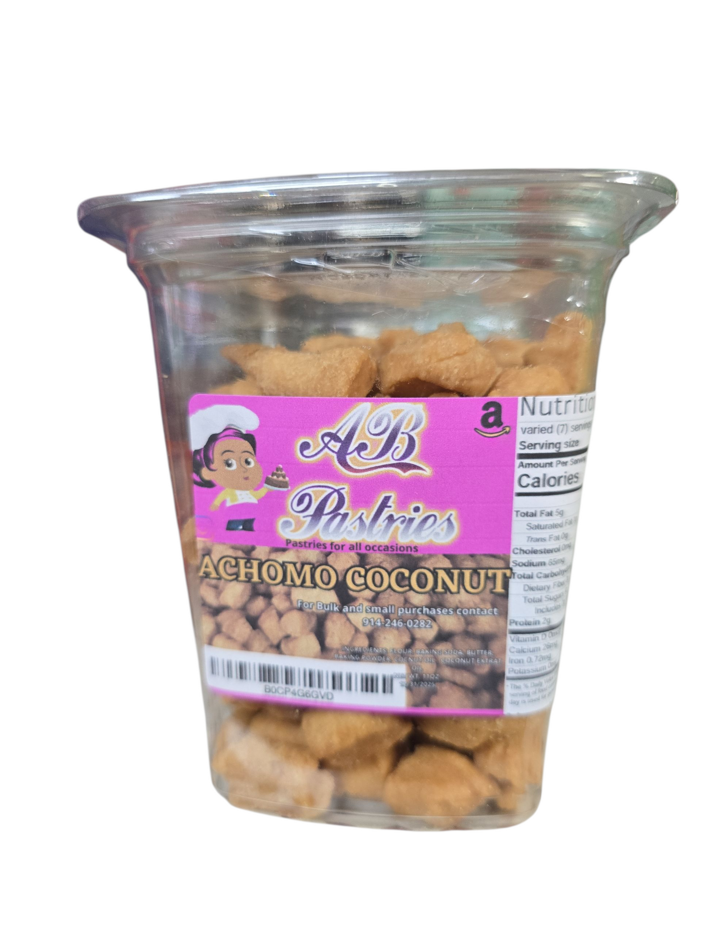 AB Pastries Achomo Coconut Chin-Chin