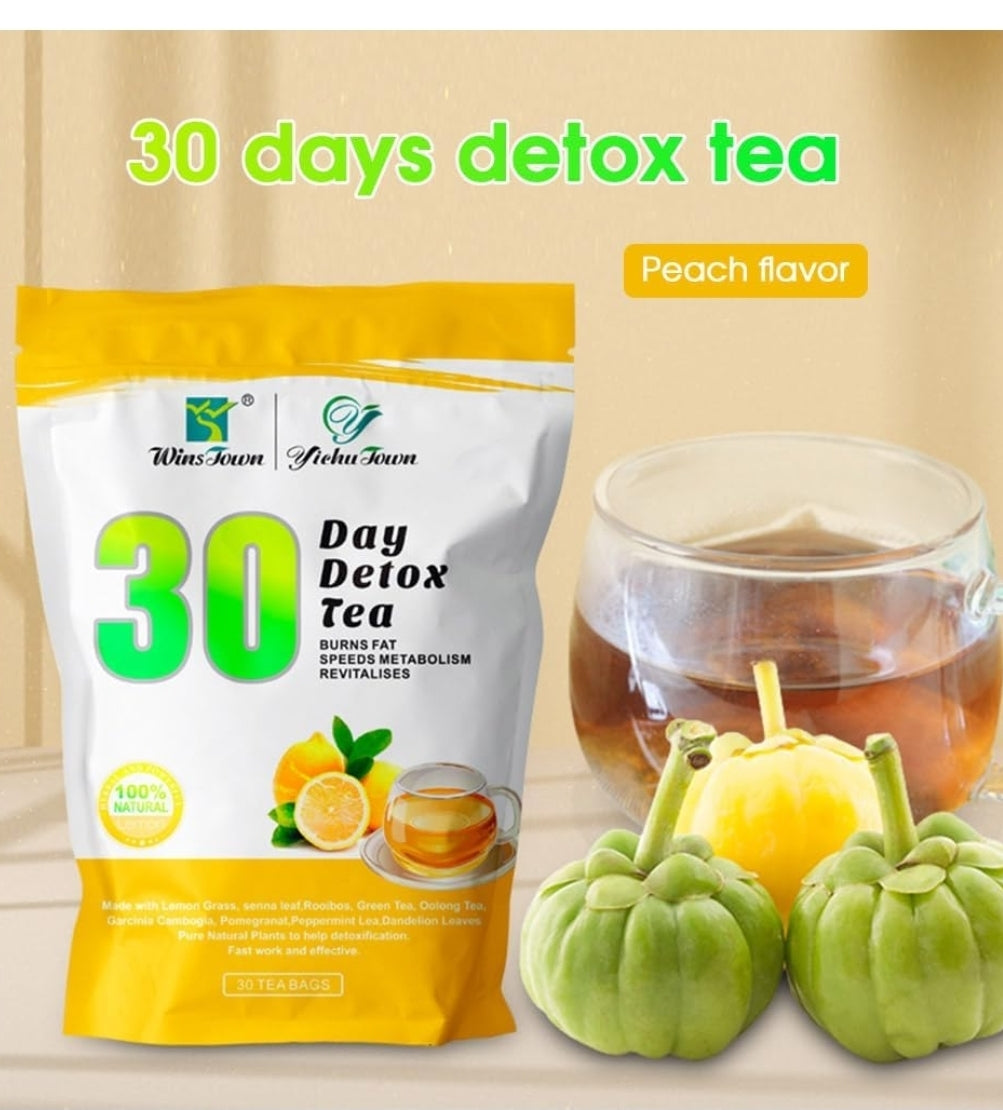 Wins Town 30 Day Detox Tea 90g ( Unisex Weight Loss Herbal Tea )