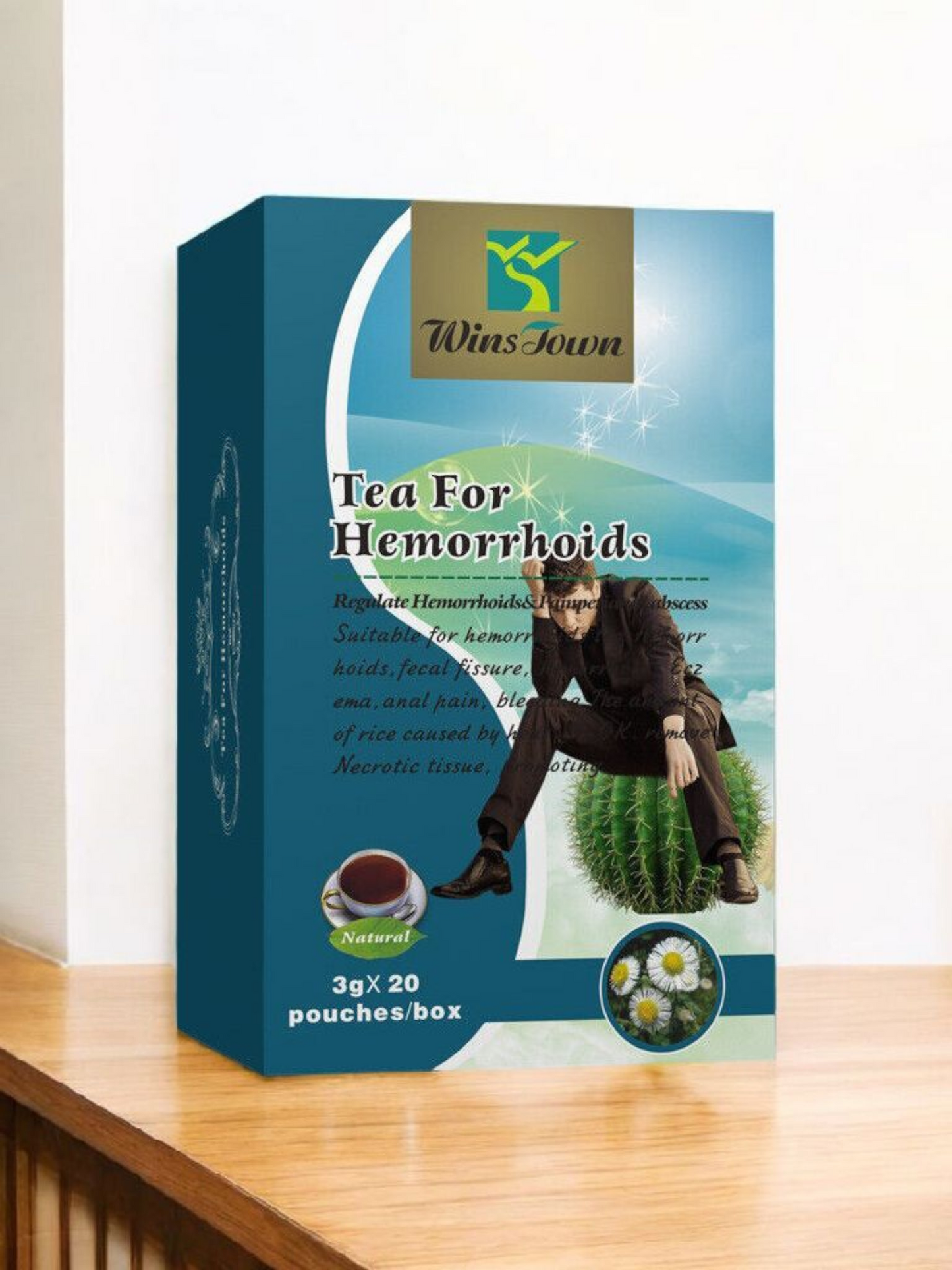 Wins Town Tea for Hemorrhoids 20 Tea Bags 60g