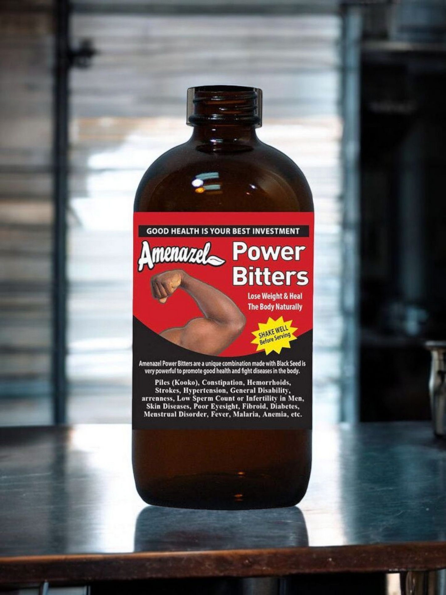 Amenazel Power Bitters 16 fl oz
