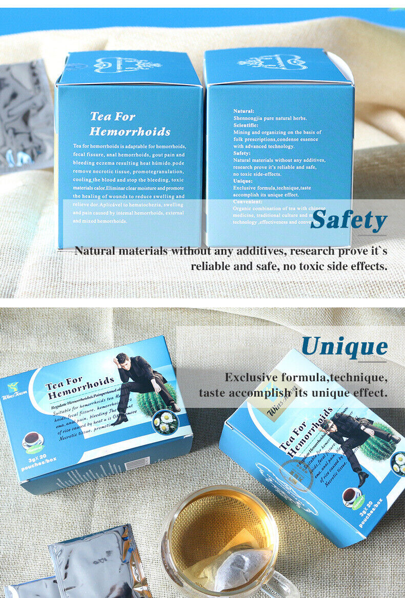 Wins Town Tea for Hemorrhoids 20 Tea Bags 60g