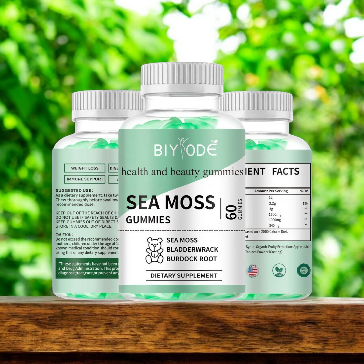 SEA MOSS GUMMIES 60 count