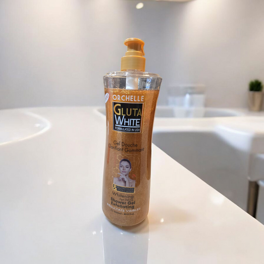 GLUTA WHITE Gel Douche Clarifiant Gommant( Whitening Shower Gel ) 1200ML