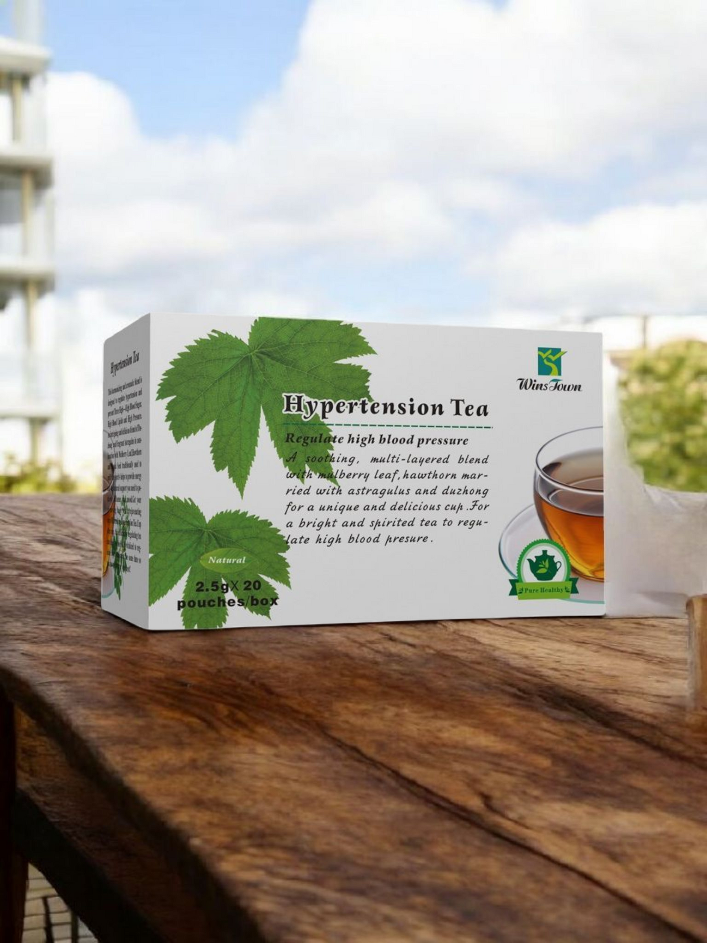 Wins Town Hypertension Tea 20 Tea Bags 50g