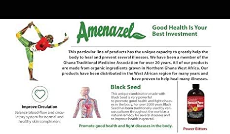 Amenazel Power Bitters 16 fl oz