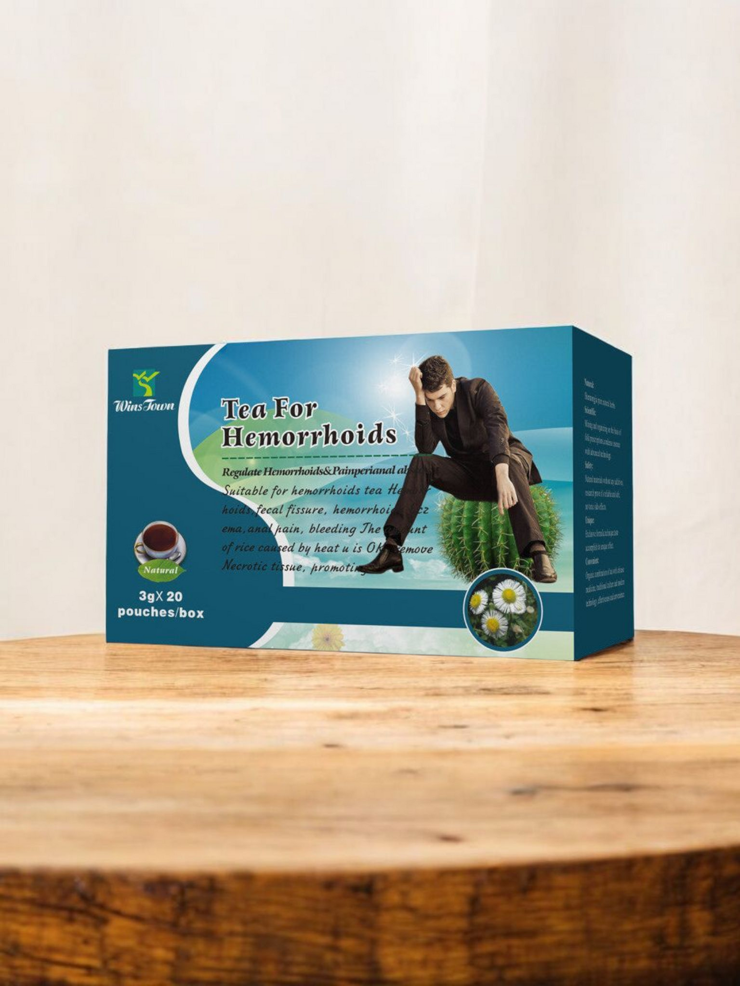 Wins Town Tea for Hemorrhoids 20 Tea Bags 60g
