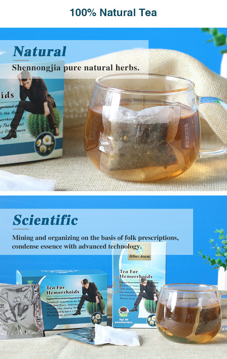 Wins Town Tea for Hemorrhoids 20 Tea Bags 60g