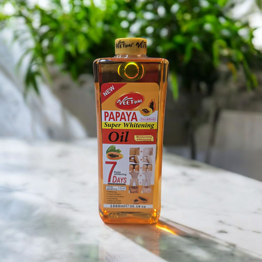 Veet Gold Papaya Super Whitening Oil 1000ml