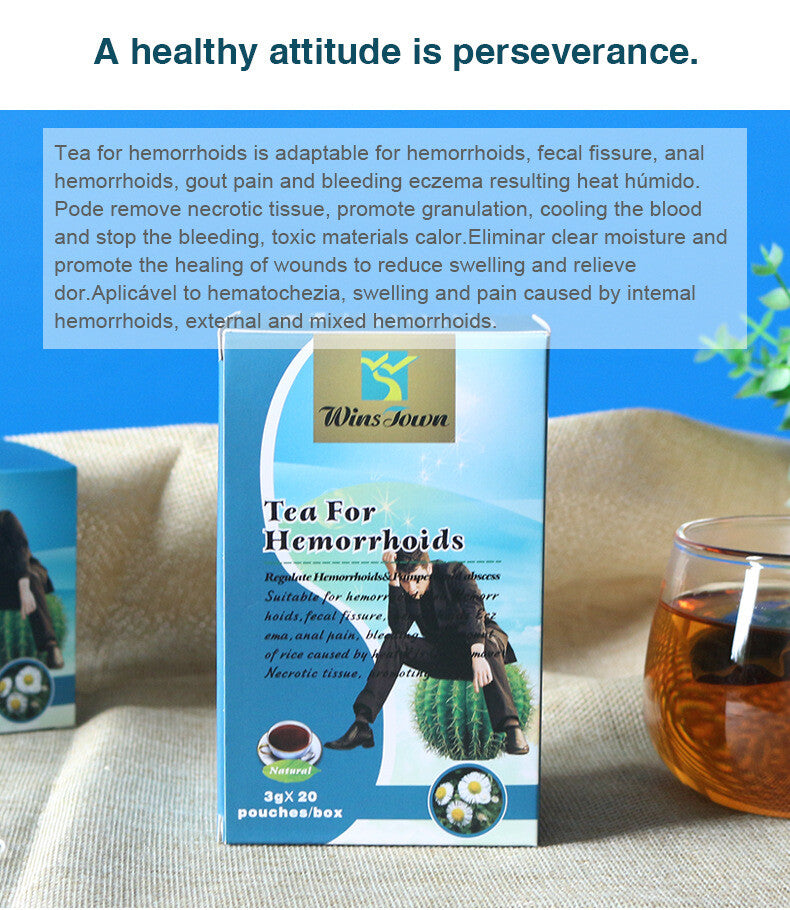 Wins Town Tea for Hemorrhoids 20 Tea Bags 60g